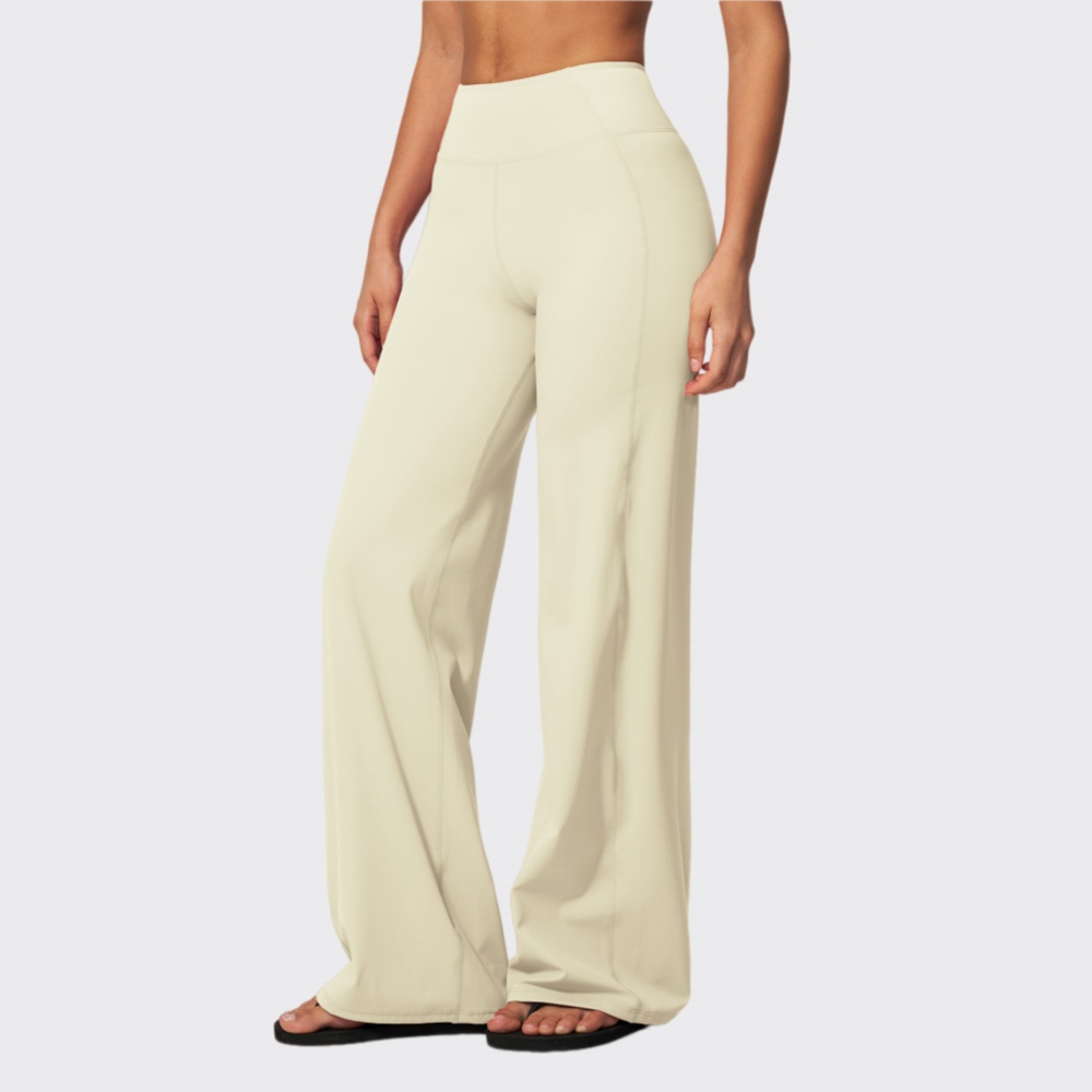 Yoga Fitness Leggings - High Waist Loose Fit Sports Pants