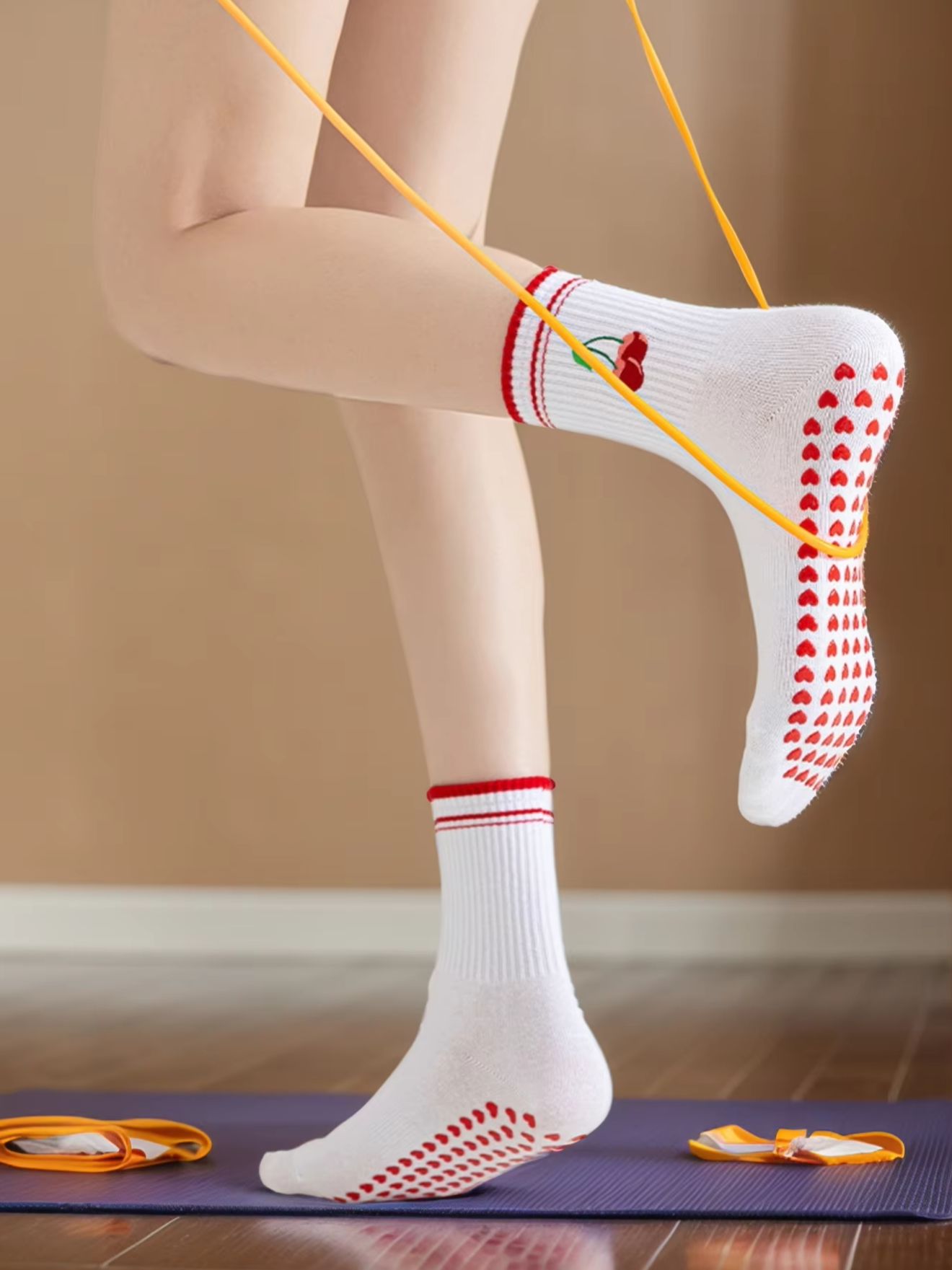 Yoga Of Fitness - 1 Pairs Cross-Border Professional Yoga Socks,