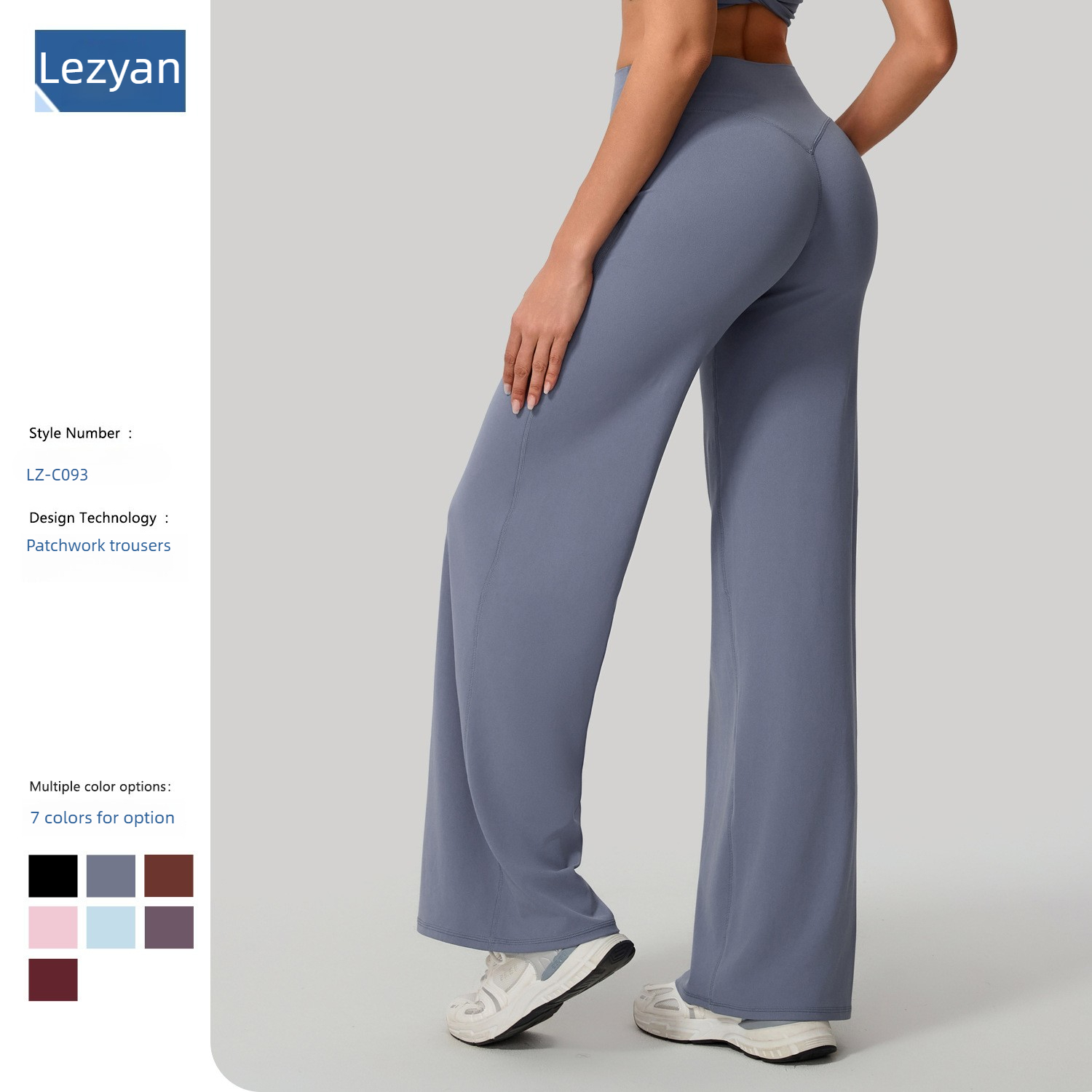 Yoga Fitness Leggings - Lezyan Loose Soft Yoga Wide Leg
