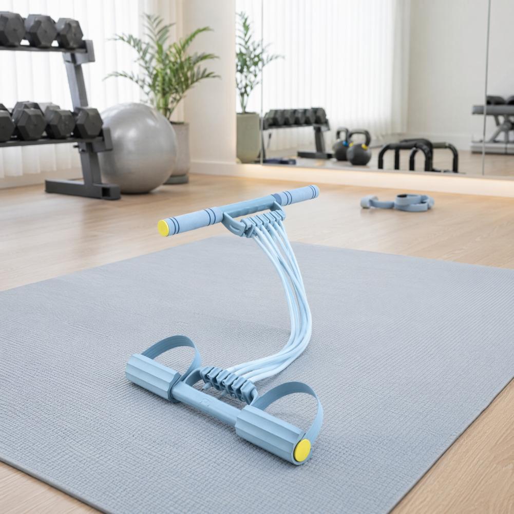 10-Tube Pedal Resistance Band  - огляд і ціна Yoga Pedal Puller Fitness Equipment