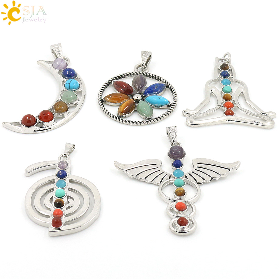 CSJA Chakras Natural Stone Cry - огляд і ціна Yoga Health & Fitness Center