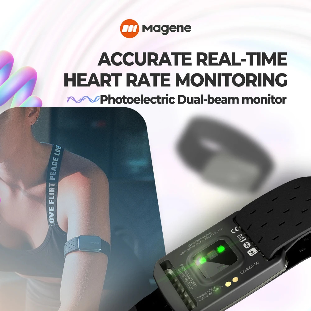 Magene H803 Heart Rate Armband - огляд і ціна Wrist Wraps Fitness