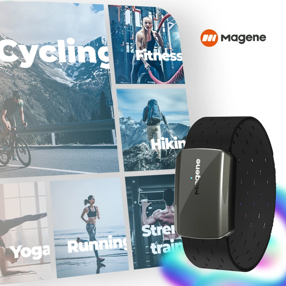 Magene H803 Heart Rate Armband - огляд і ціна Wrist Wraps Fitness