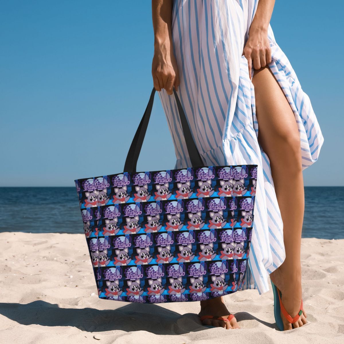 Rambley Indigo Park Beach Tote - огляд і ціна Yoga Fitness Park