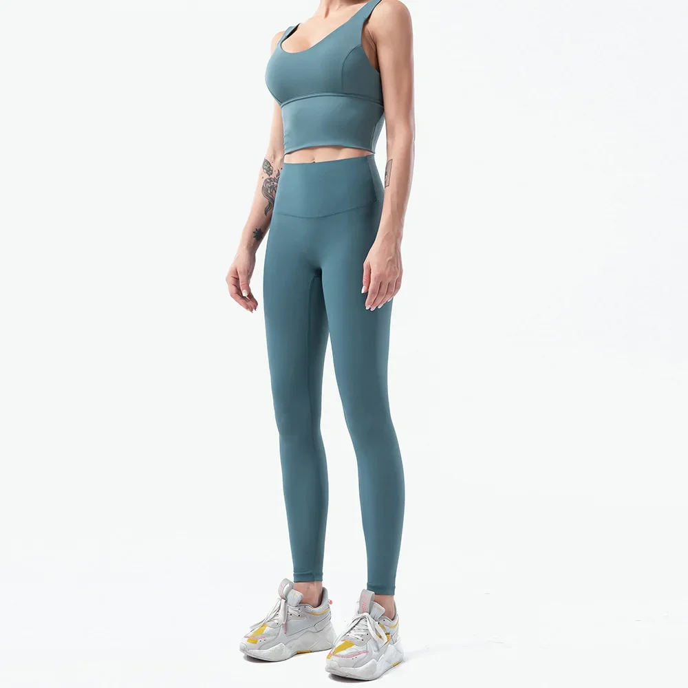 Naked-Feel Yoga Set Yoga Leggi - огляд і ціна Yoga Fitness Leggings