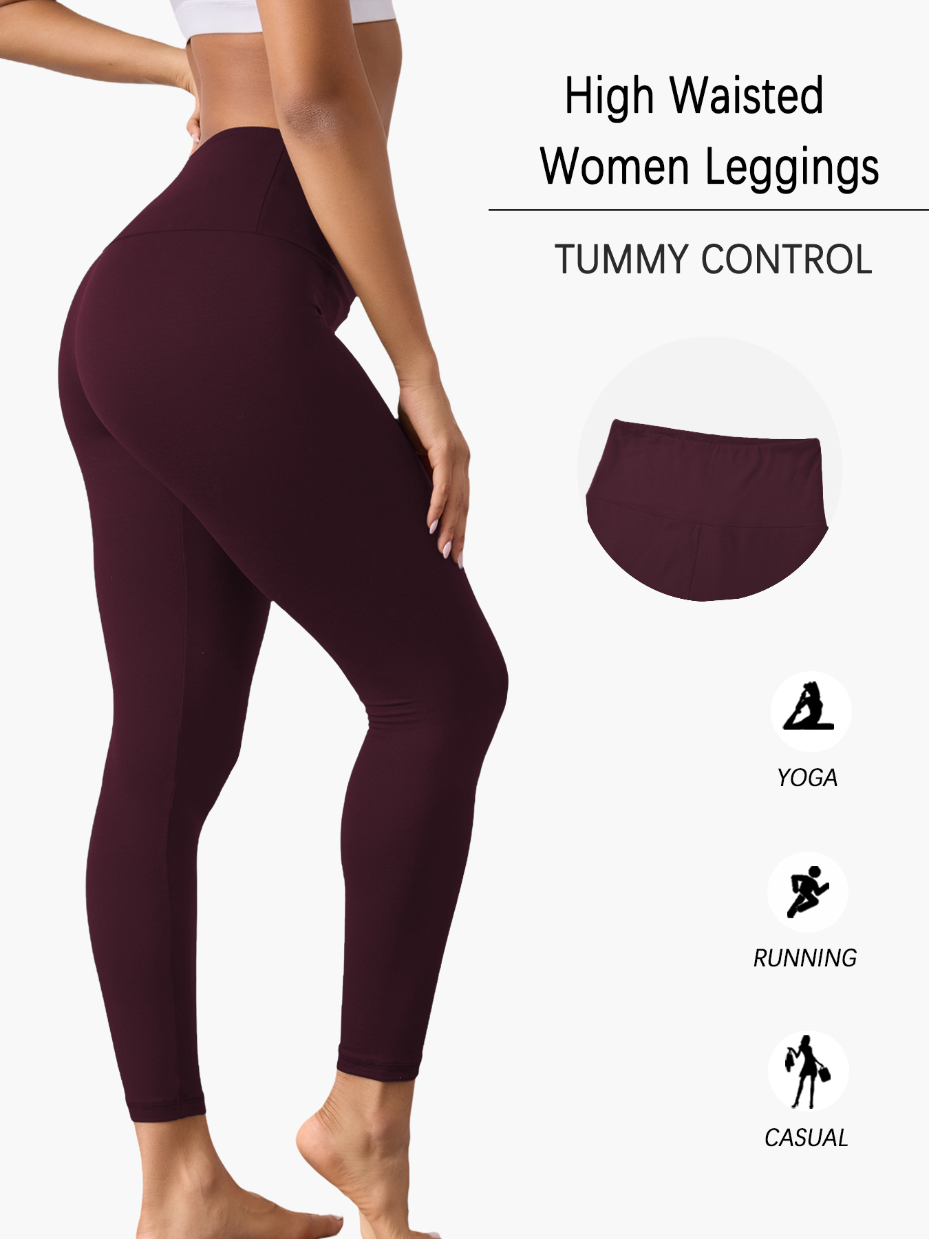 Plus Size Women's Super Soft L - огляд і ціна Yoga Fitness Leggings