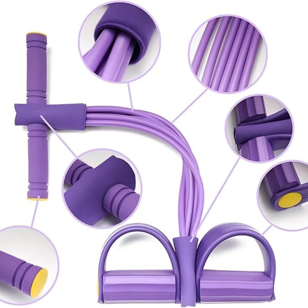 Multifunction Tension Rope, 6- - огляд і ціна Yoga Pedal Puller Fitness Equipment