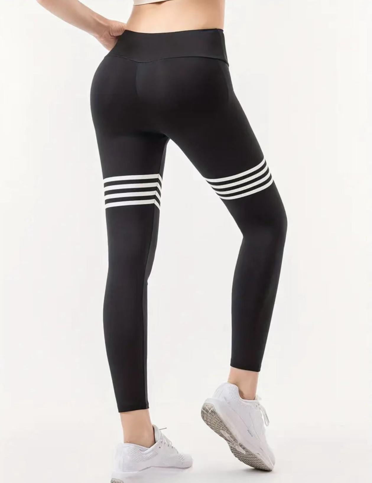 Letter Pattern High-Waisted Yo - огляд і ціна Yoga Fitness Leggings