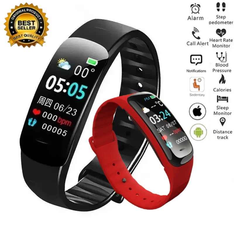 C1 Plus Smart Watch Fitness Tr - огляд і ціна Wrist Wraps Fitness