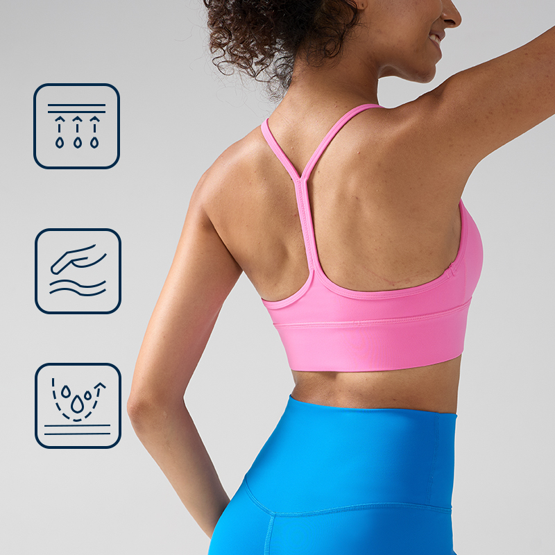 Women's Push-Up Sports Bra Y-B - огляд і ціна Yoga Y Fitness