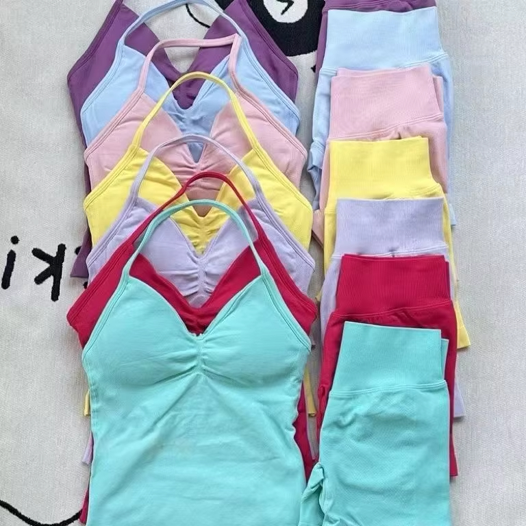 1-2 Pieces Gym Set Women Backl - огляд і ціна Yoga Y Fitness