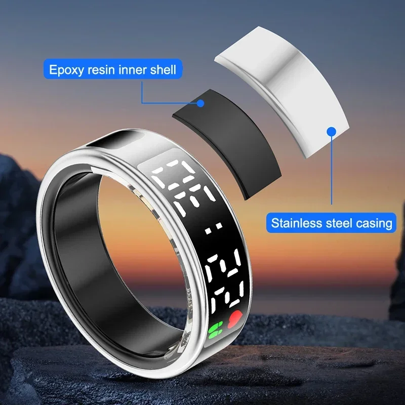 Smart Ring For Men Women Heart - огляд і ціна Wrist Wraps Fitness