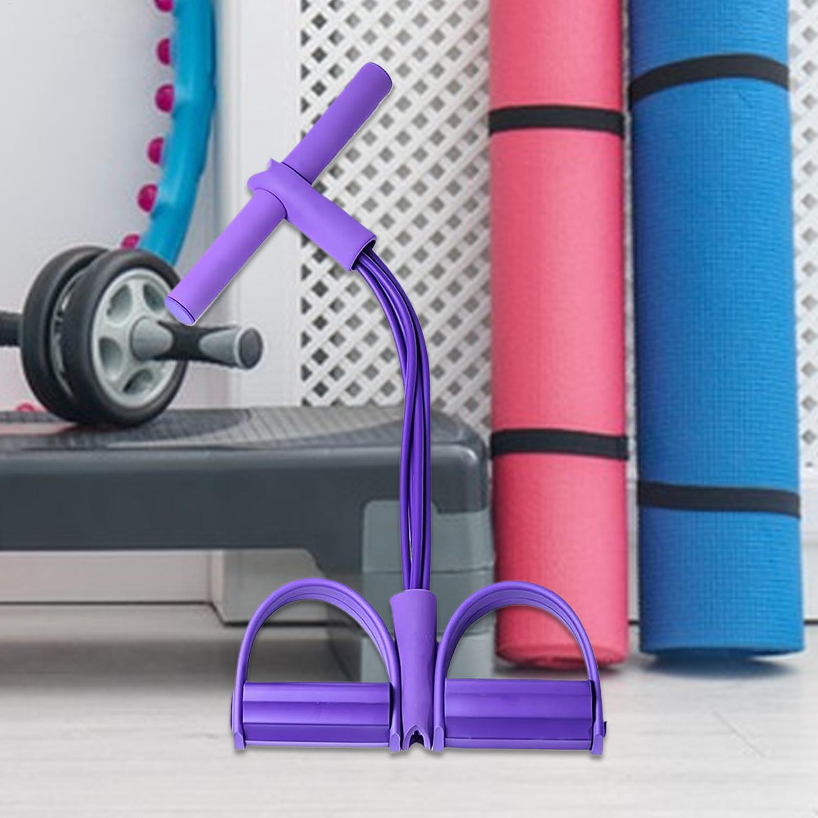 Resistance Bands 4-Tube Yoga P - огляд і ціна Yoga Pedal Puller Fitness Equipment