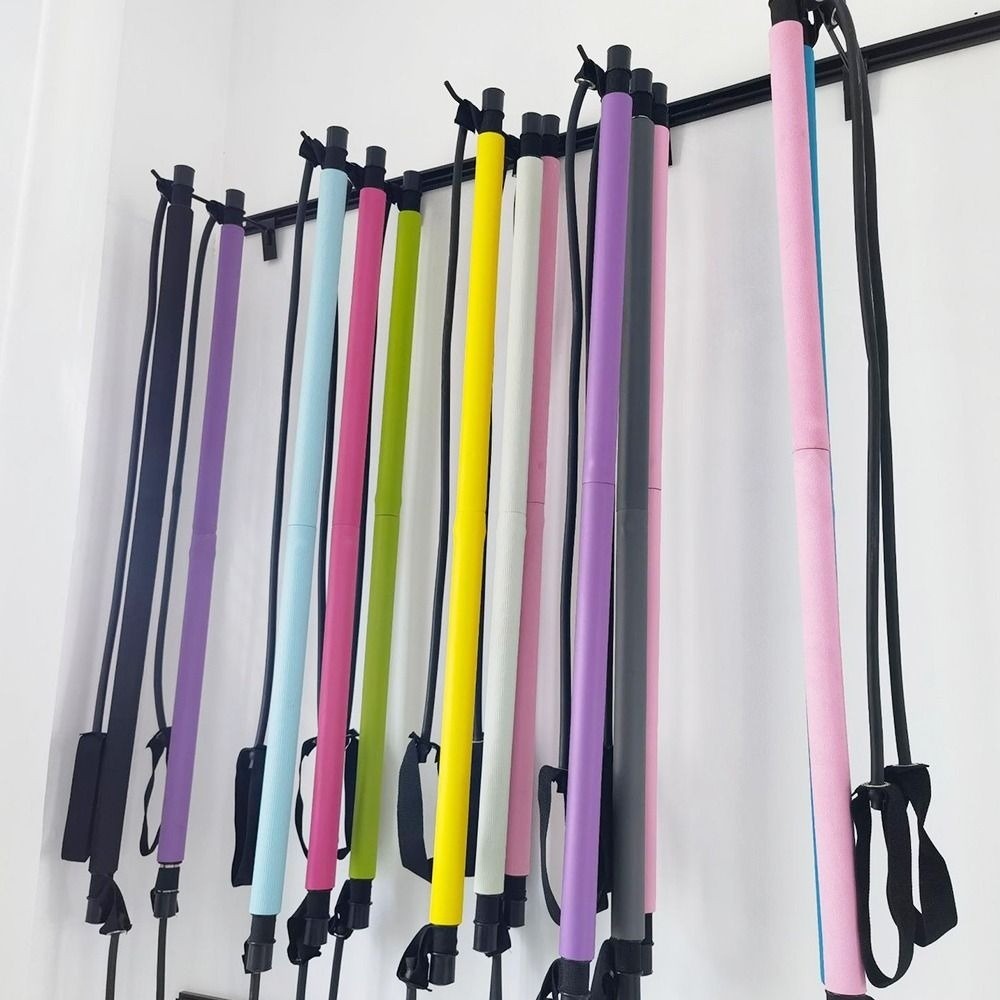 Durable Elasticity Pilates Bar - огляд і ціна Yoga Pedal Puller Fitness Equipment